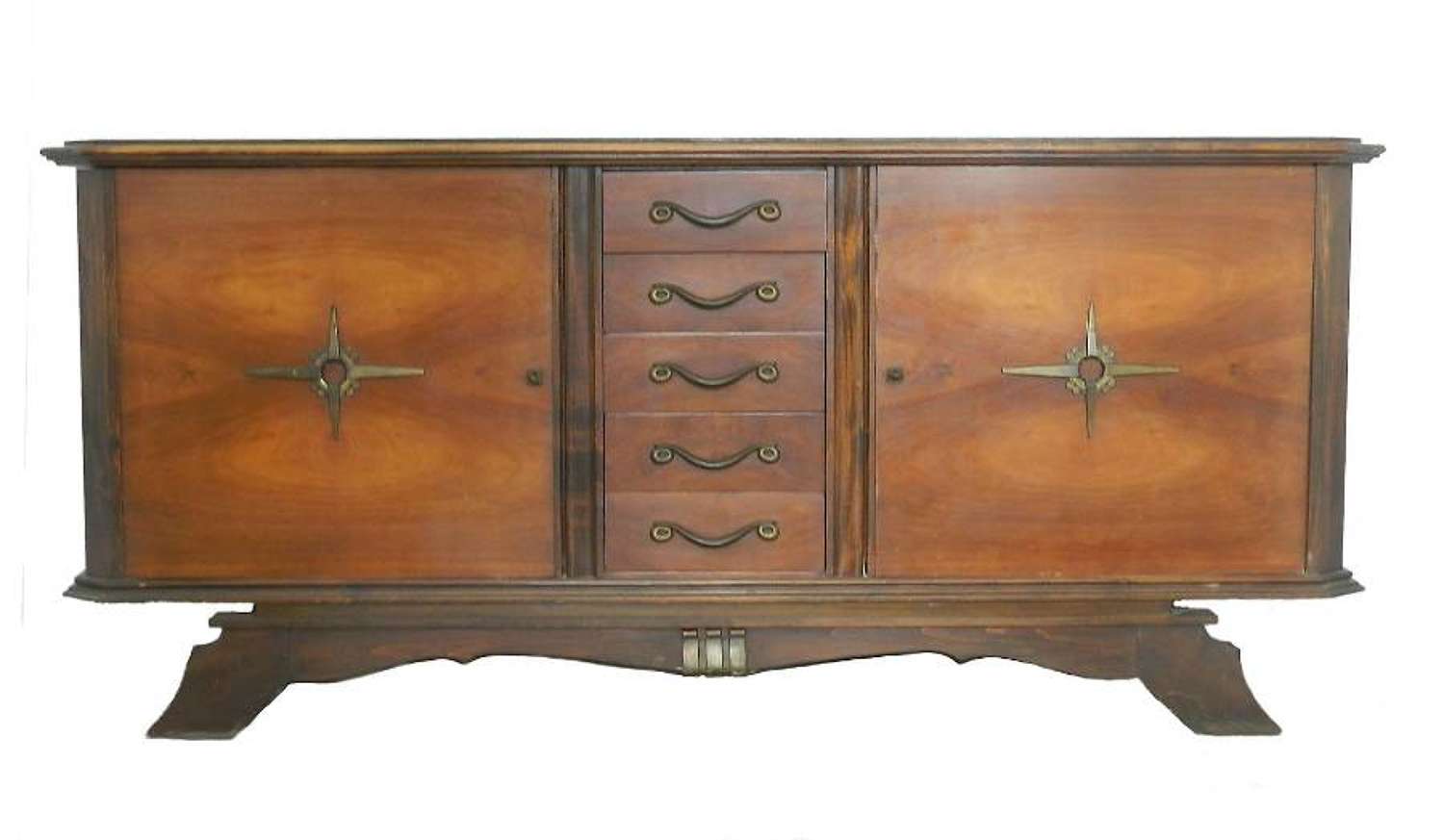 Sideboard French Art Deco Mid Century Credenza Buffet