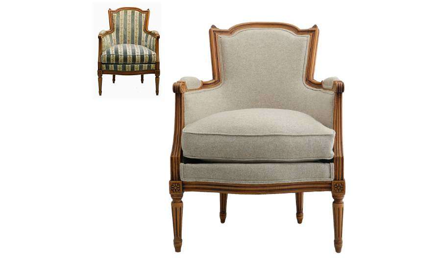 French Fauteuil Armchair Recovered to order