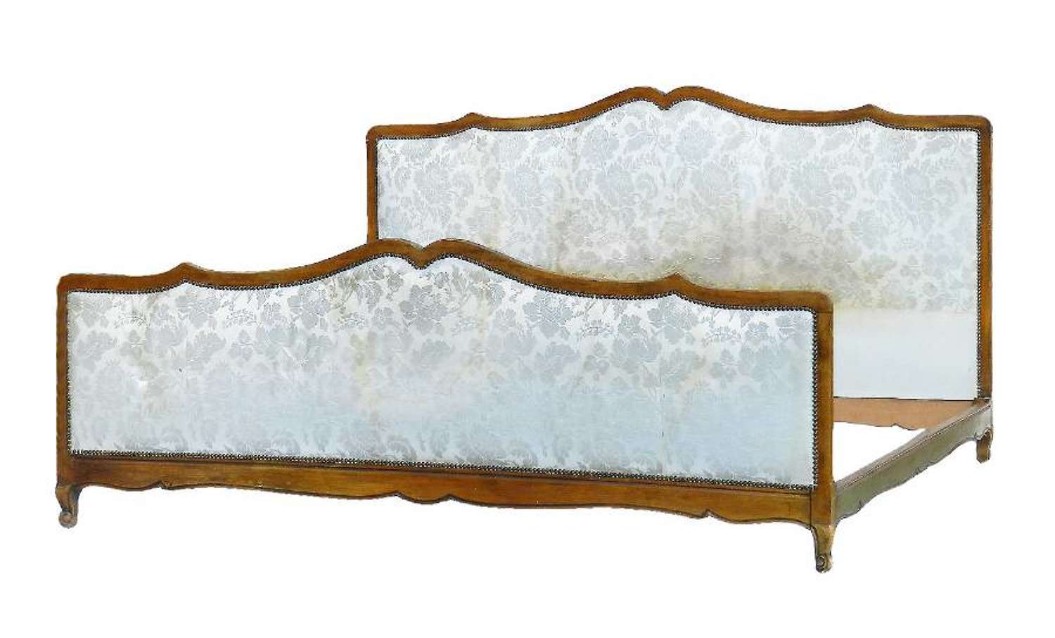 Emperor Size French Antique Bed Huge 200cms 80 ins Wide includes Recover Customize