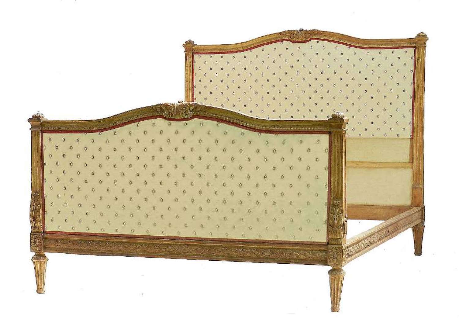 Antique French Bed US Queen UK King-Size 19th Century Louis XVI, circa 1850 