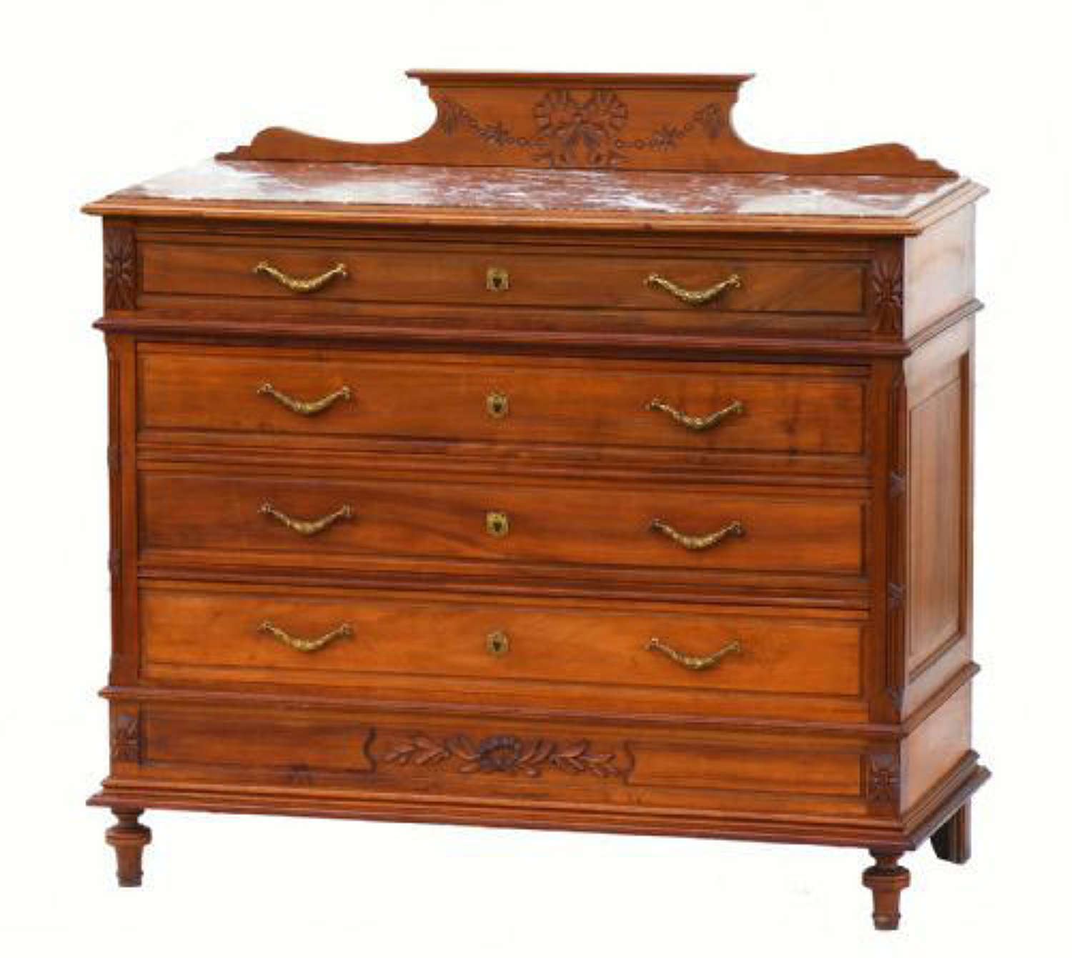 Chest of Drawers 19th Century Louis XVI French Commode