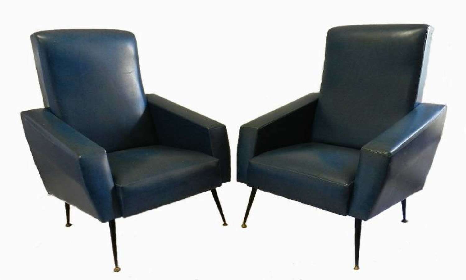 Pair of Mid Century Armchairs French to recover 4 available