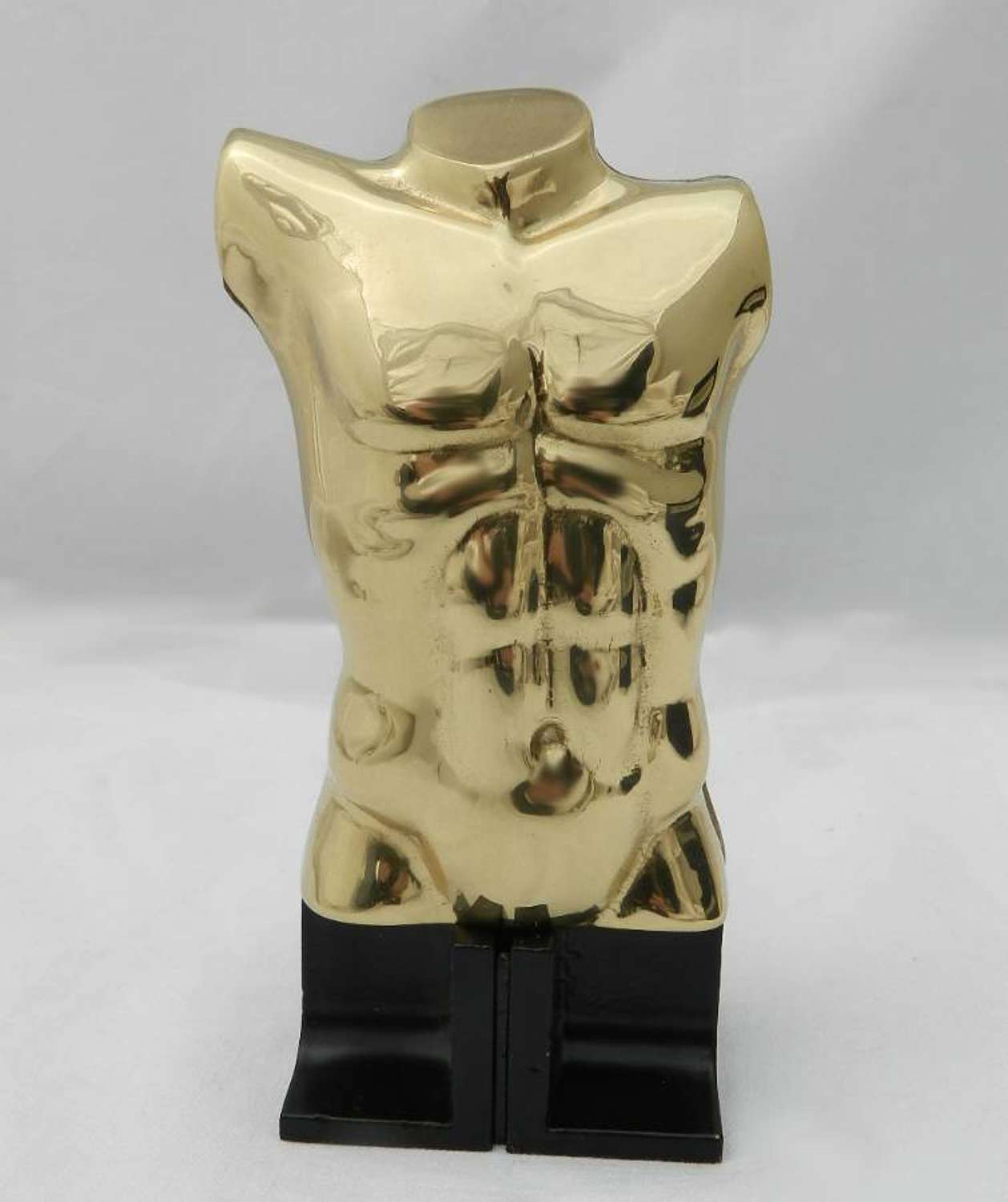  Torso Epigastrique Opus 377 1989 Nude Male by Miguel Ortiz Berrocal Sculpture signed and numbered in box with certificate