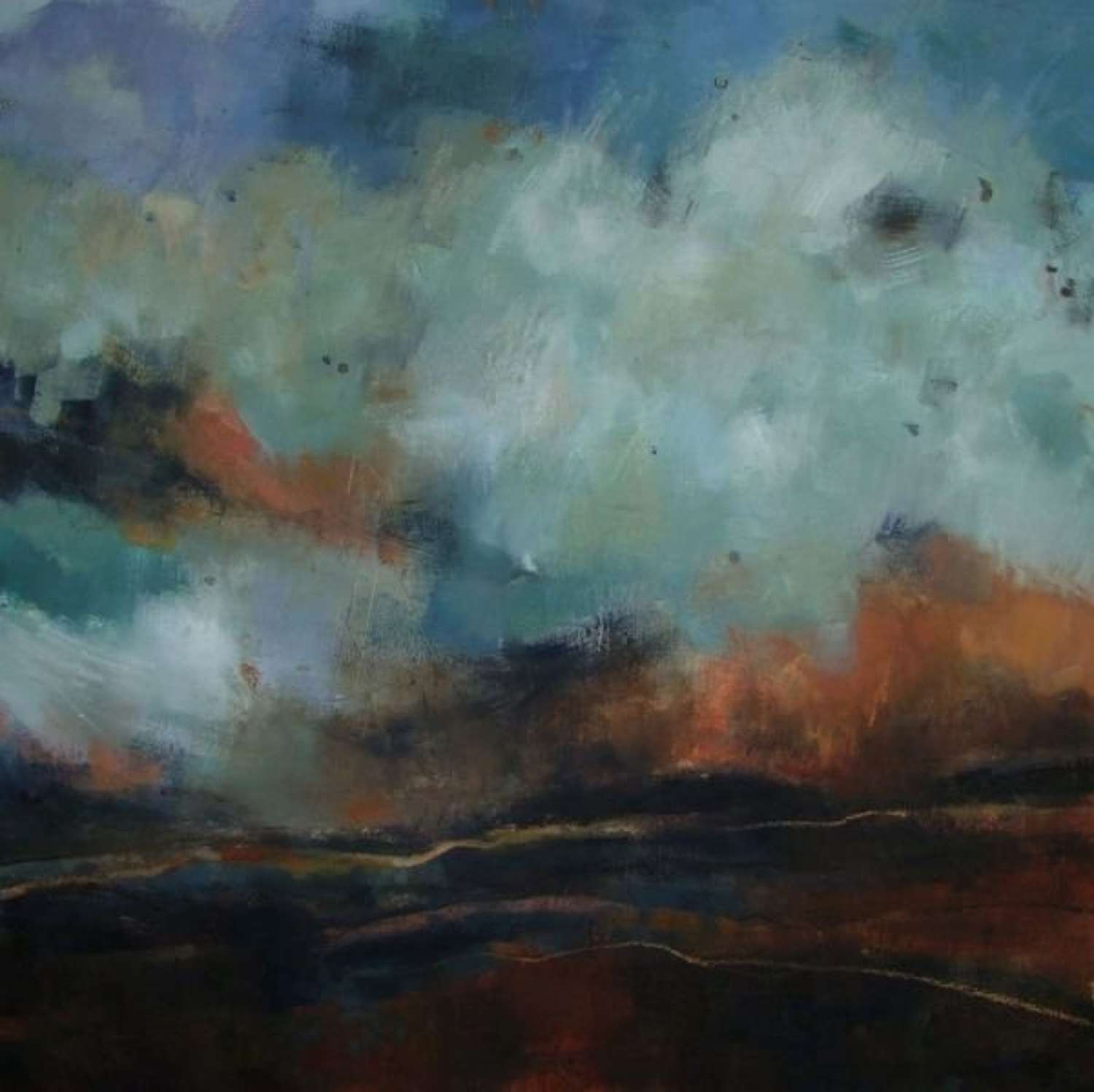 Salvation Oil on Canvas by Andy Waite