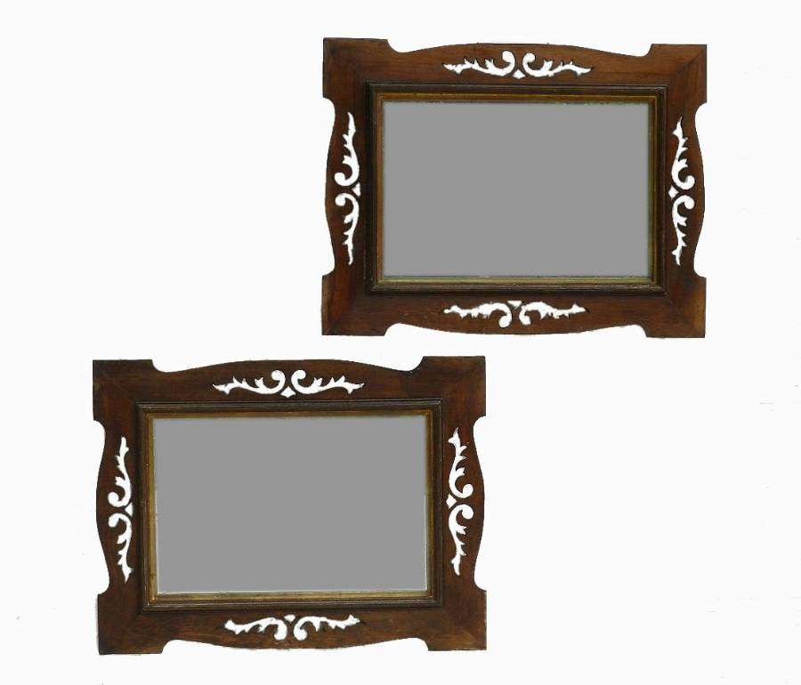 Pair of French Mirrors Art Nouveau / Arts & Crafts