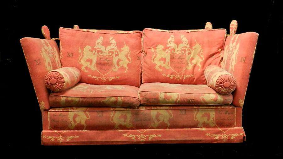 Vintage Knowle Sofa 2 seater to clean/restore or recover