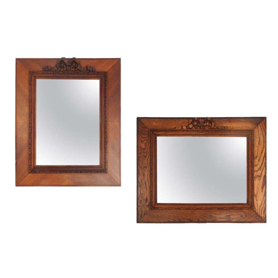 Two Mirror or Picture Frames French Provincial 19th Century Louis XVI